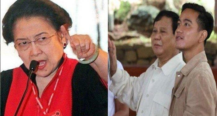 📷 Kolase: Megawati, Prabowo dan Gibran. (Ist).